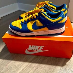 Used Nike dunk low as 9.5
